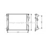 AVA RTA2303 - Radiator