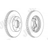 Jurid 563061JC-1 - Brake Disc (Front)
