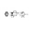 AVA RTK441 - Compressor (A/C)