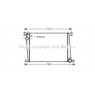 AVA BWA2356 - Radiator
