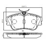 PPF 20848 - Brake Pad Set (Front)