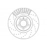 PPF DS7278 - Brake Disc (Front)
