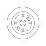 PPF DS6267 - Brake Disc (Rear)