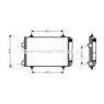 AVA PEA5215D - Condenser (A/C)