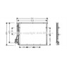 AVA BW5148 - Condenser (A/C)
