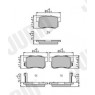Jurid 573375J - Brake Pad Set (Rear)