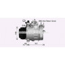 AVA FDAK692 - Compressor (A/C)