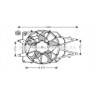 AVA FD7508 - Cooling Fan