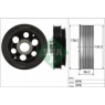 INA 544018010 - Torsion Vibration Damper