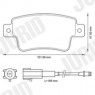 Jurid 573345J - Brake Pad Set (Rear)