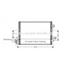AVA FDA5377 - Condenser (A/C)