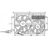AVA VN7529 - Cooling Fan (Right Hand)