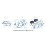 BM Catalysts FK90774 - Fitting Kit-Catalyst (Rear)