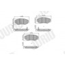 Jurid 572504J - Brake Pad Set (Front)