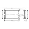 AVA FD2379 - Radiator
