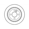 PPF DS6898 - Brake Disc (Rear)