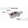 Metelli 05-0717 - Brake Master Cylinder