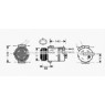 AVA OLAK451 - Compressor (A/C)