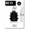 Shaftec BK73 - CV Boot Kit (Front Inner Left Hand)