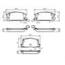 PPF 20499 - Brake Pad Set (Rear)