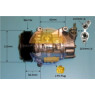 Auto Air 14-7482 - Compressor (A/C)
