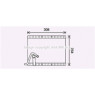 AVA PEV401 - Evaporator (A/C)