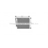 AVA RTV356 - Evaporator (A/C)