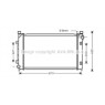 AVA AU2163 - Radiator