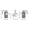 AVA FDD331 - Receiver Dryer