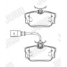 Jurid 573049J - Brake Pad Set (Rear)