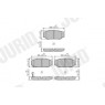 Jurid 573417J - Brake Pad Set (Front)