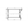 AVA BW2310 - Radiator