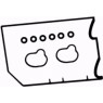 BGA Group RK4387 - Rocker Cover Gasket (Left Hand)