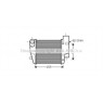 AVA AIA4302 - Intercooler