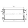AVA FD2475 - Radiator