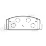 Jurid 572490J - Brake Pad Set (Rear)
