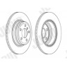 Jurid 562980JC-1 - Brake Disc (Rear)
