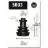 Shaftec SB03 - CV Boot Kit (Front Outer)