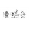 AVA AIK279 - Compressor (A/C)