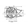 AVA OL7544 - Cooling Fan