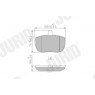 Jurid 571250J - Brake Pad Set (Front)