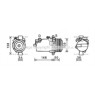 AVA BWAK408 - Compressor (A/C)