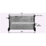 AVA MS2725 - Radiator