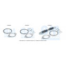 BM Catalysts FK92042 - Fitting Kit-Catalyst (Front)