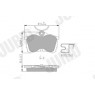Jurid 572478J - Brake Pad Set (Rear)