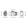 AVA BWAK229 - Compressor (A/C)