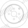 Jurid 562261J-1 - Brake Disc (Rear)