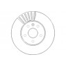 PPF DS7066 - Brake Disc (Front)