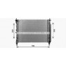 AVA CT2083 - Radiator