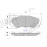 Jurid 572598J - Brake Pad Set (Front)